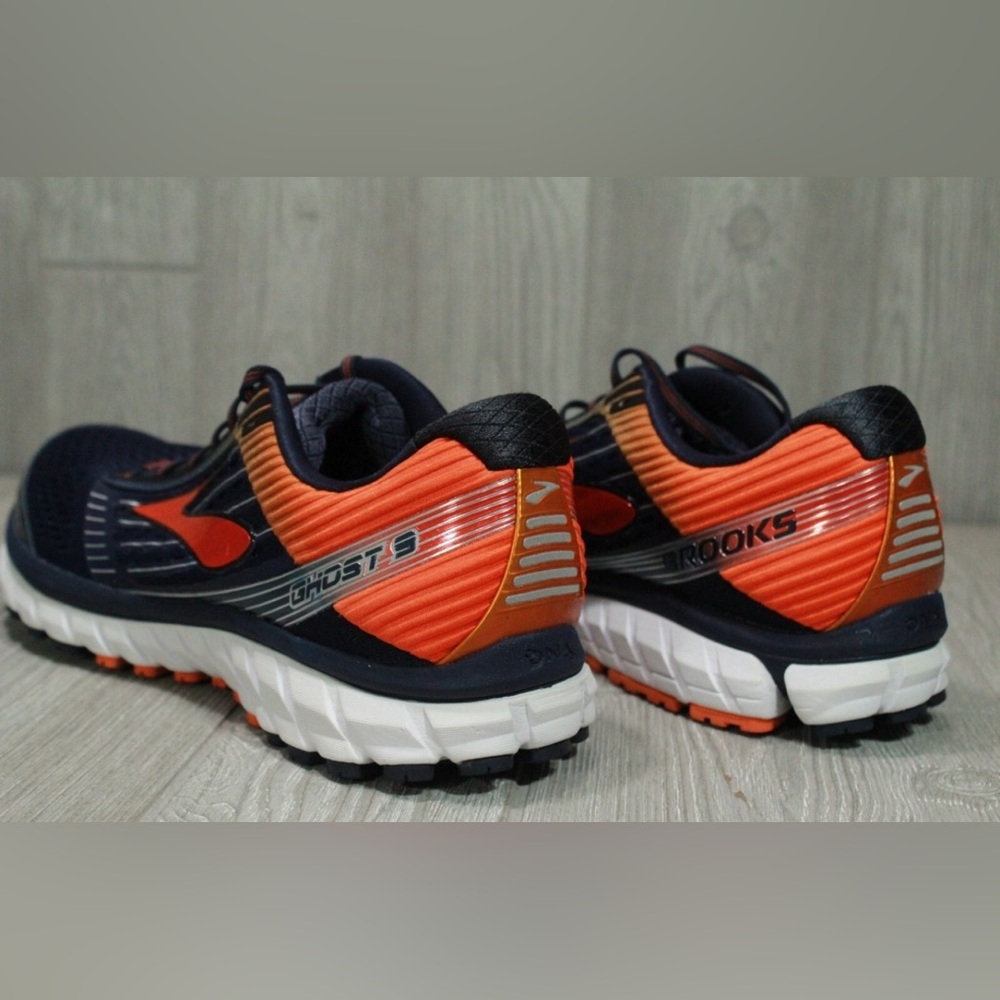 Brooks Men's Athletic Shoes - Black and Orange - Picture 2 of 7
